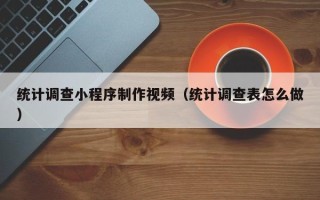 仙桃统计调查小程序制作视频（统计调查表怎么做）
