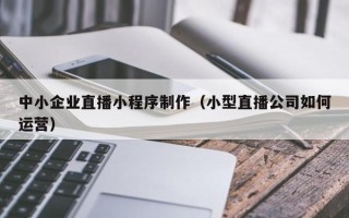 仙桃中小企业直播小程序制作（小型直播公司如何运营）